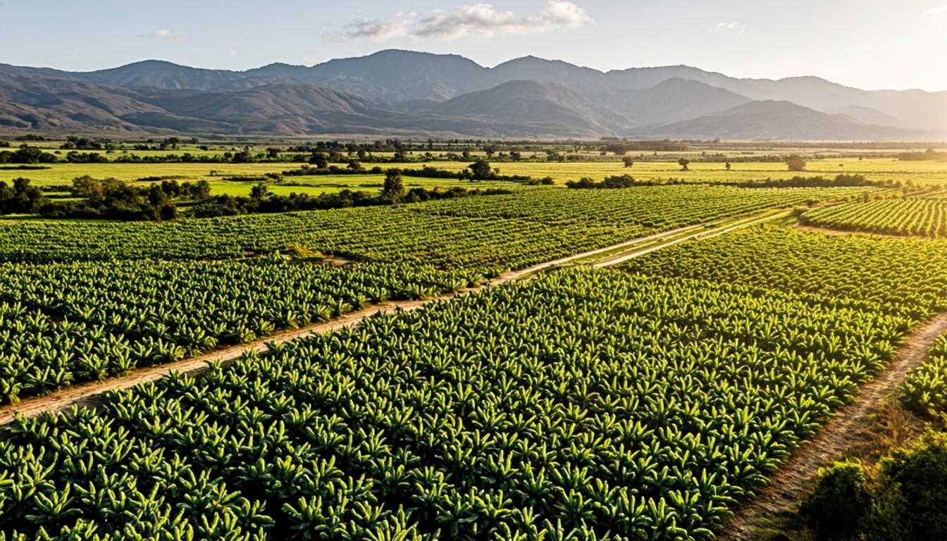 Dominican Republic agricultural plantations